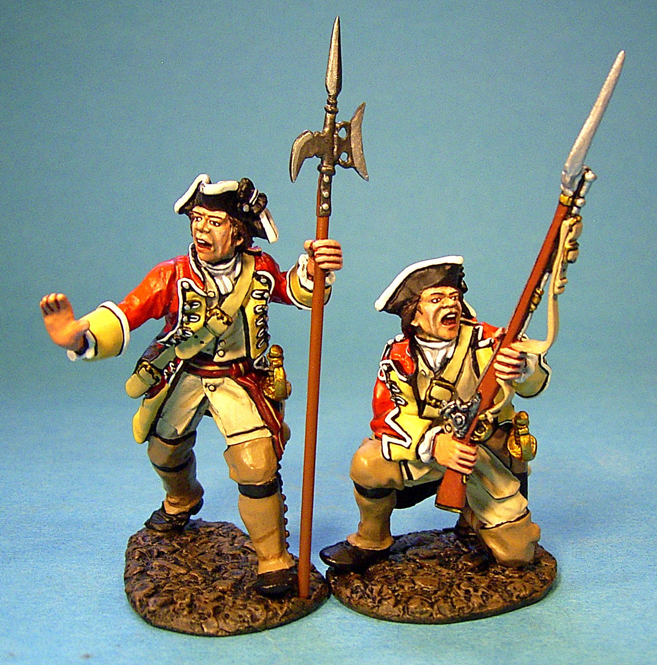 John Jenkins #TIC-08 French & Indian War 42nd Regiment of Foot Ready 2 Figures 